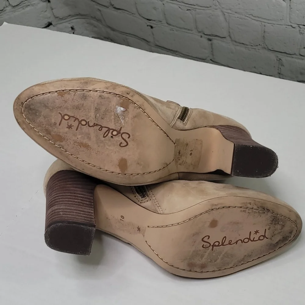 Splendid suede booties